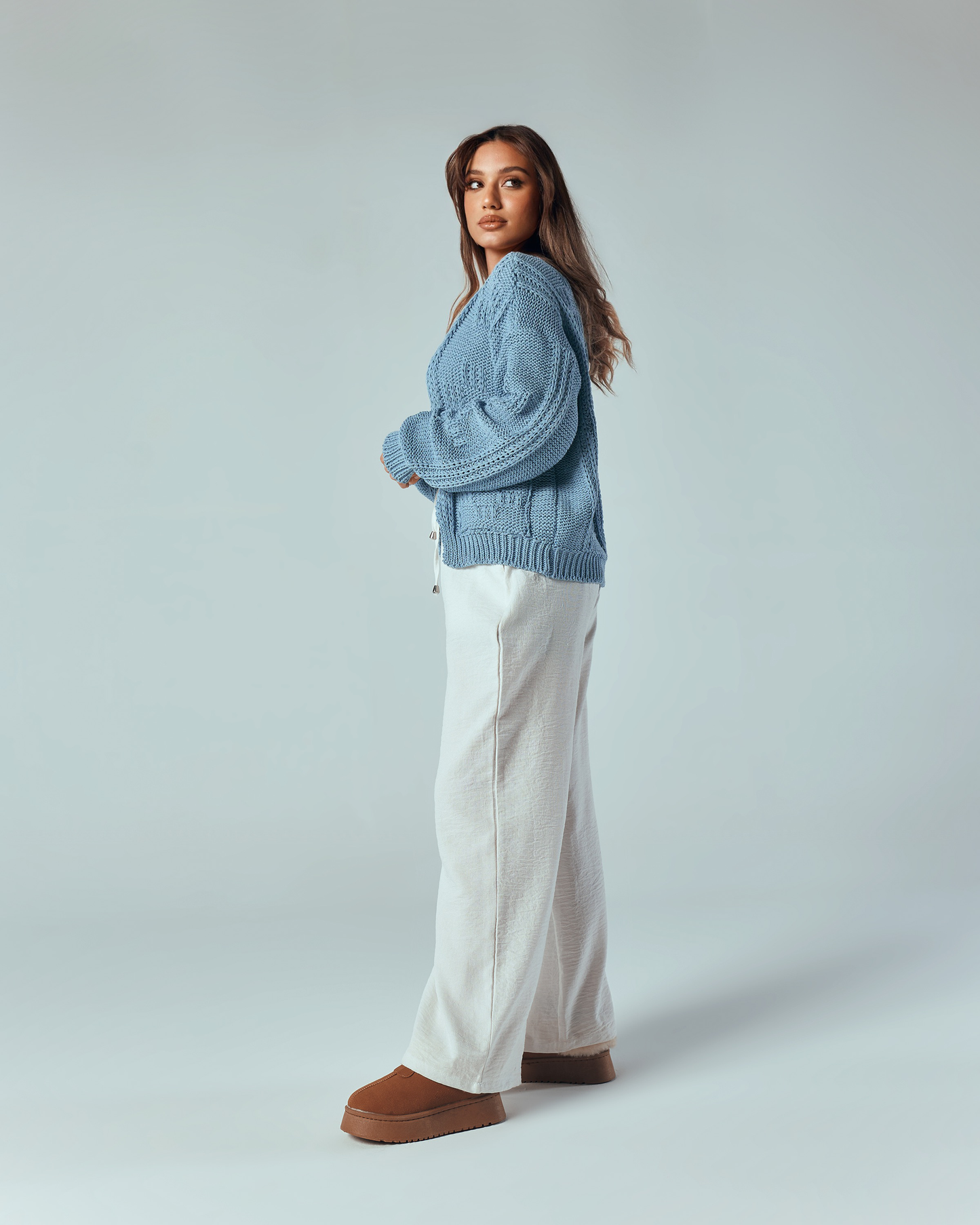 Sky Knit Pocket Cardigan