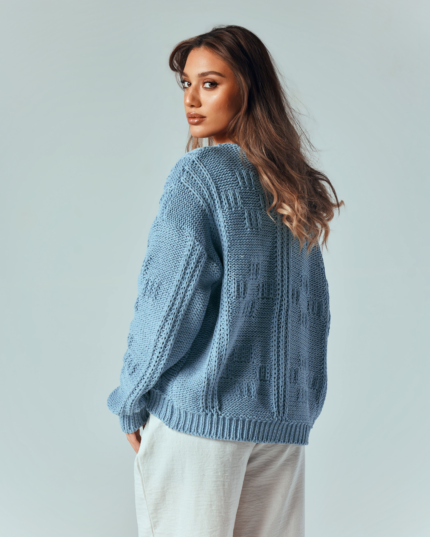 Sky Knit Pocket Cardigan