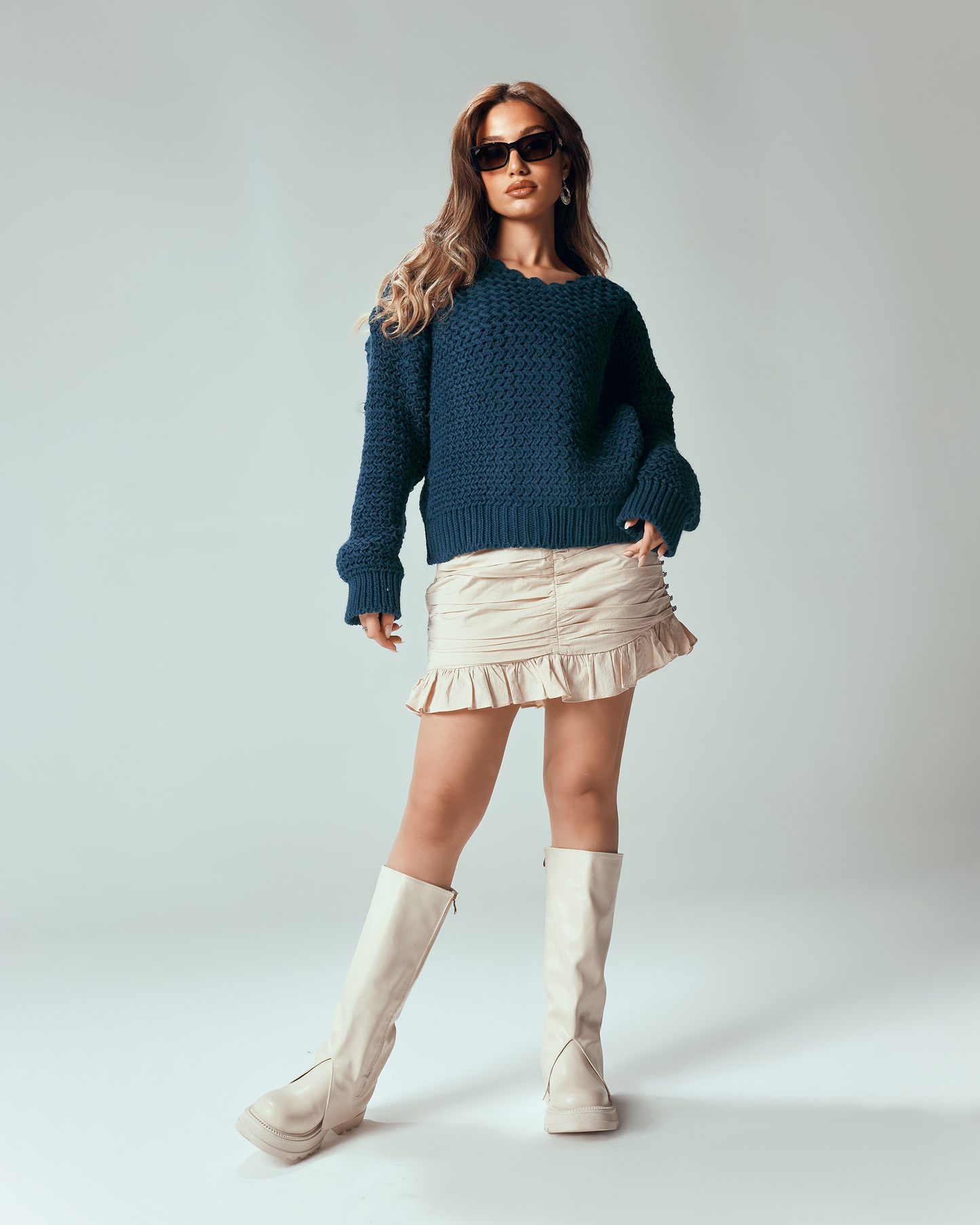 Cozy Chunk Knit Pullover