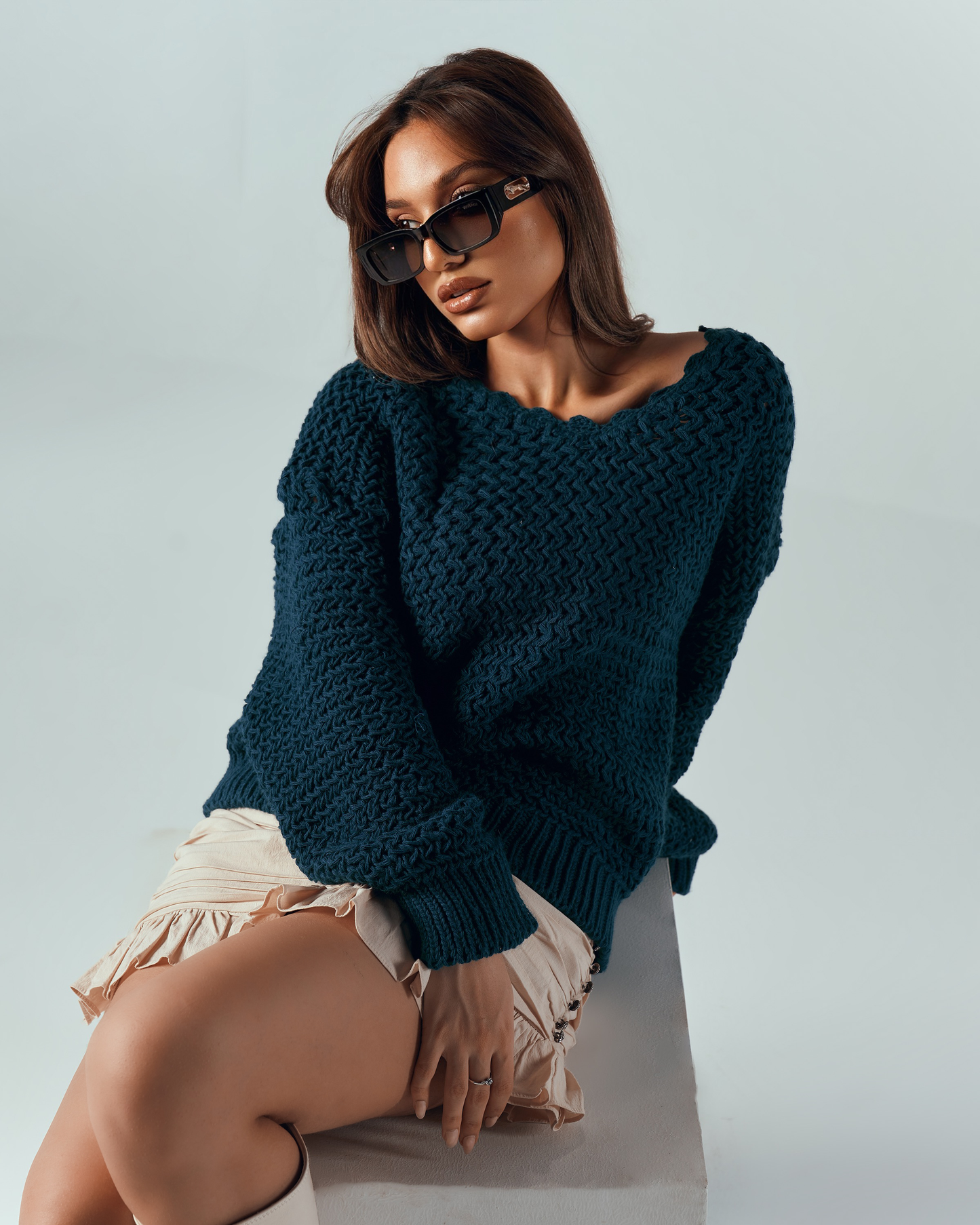 Cozy Chunk Knit Pullover