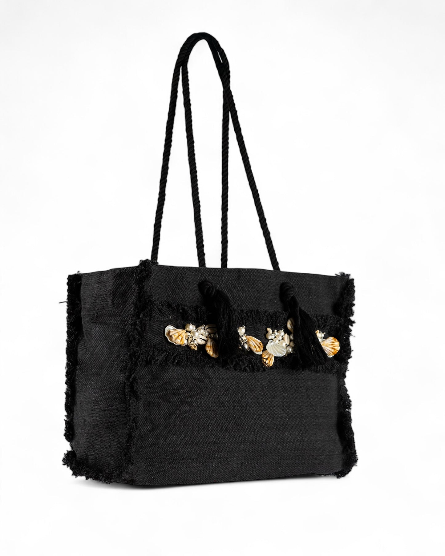 Coral way tote bag - Black