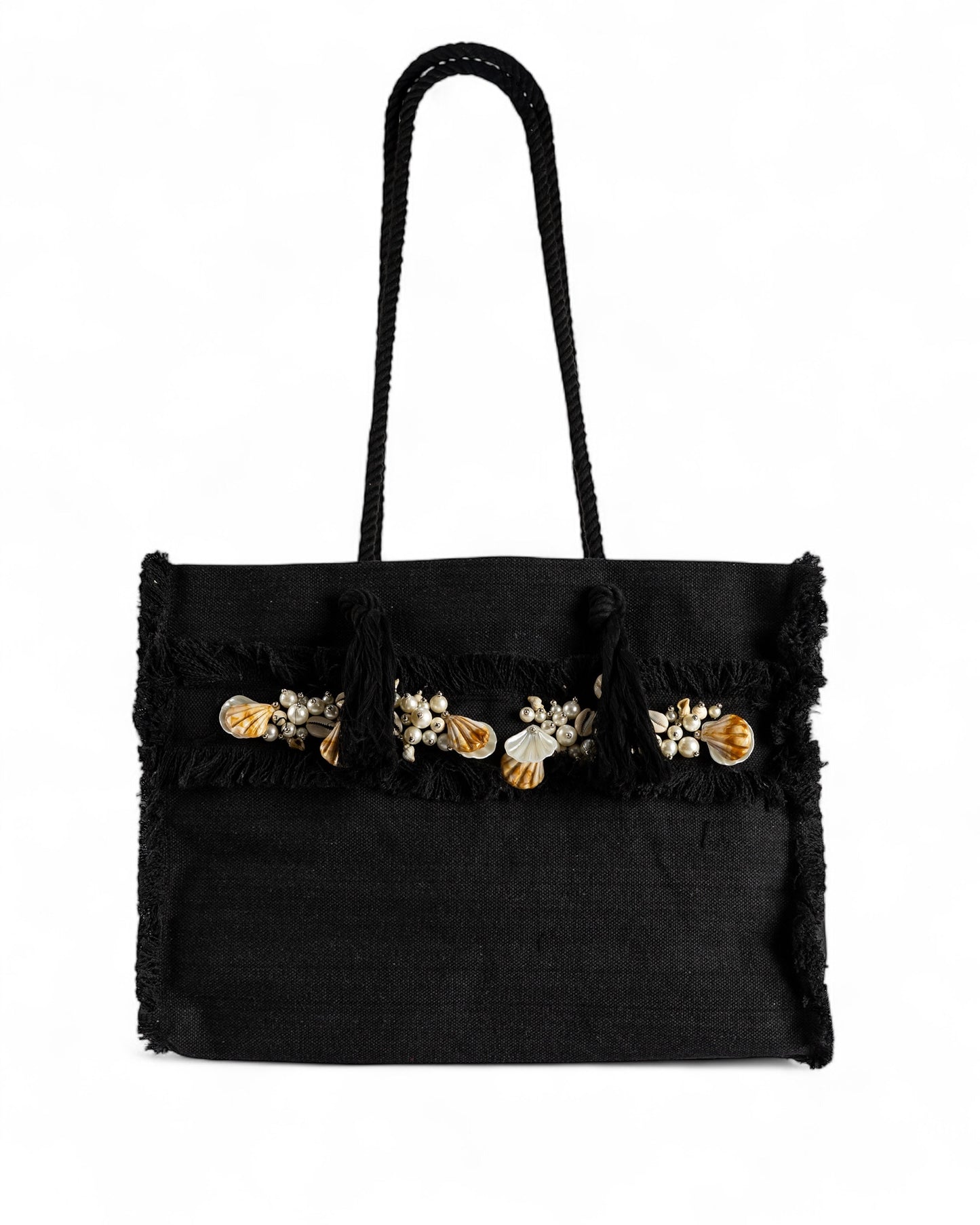 Coral way tote bag - Black