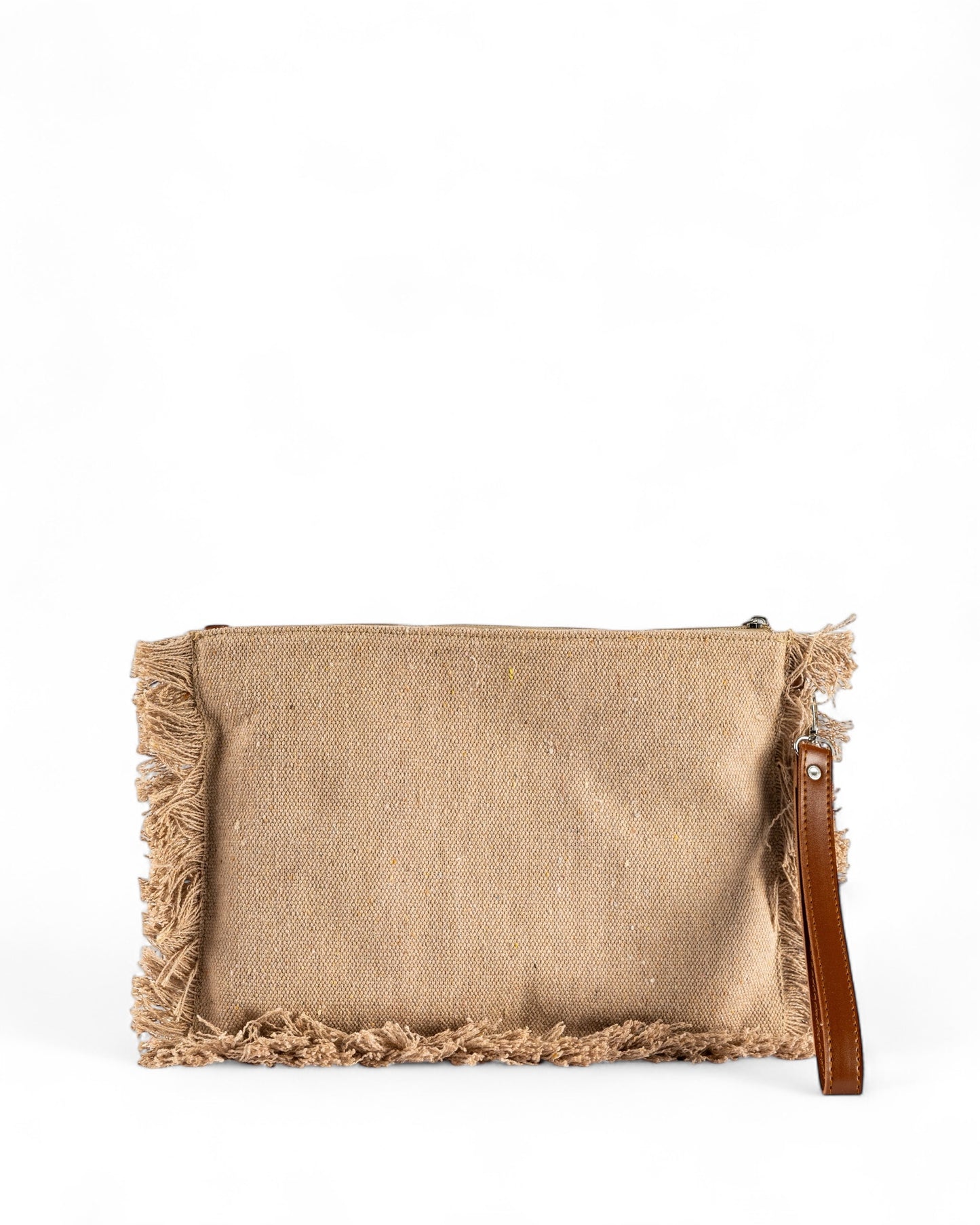 Coral way clutch - cafe