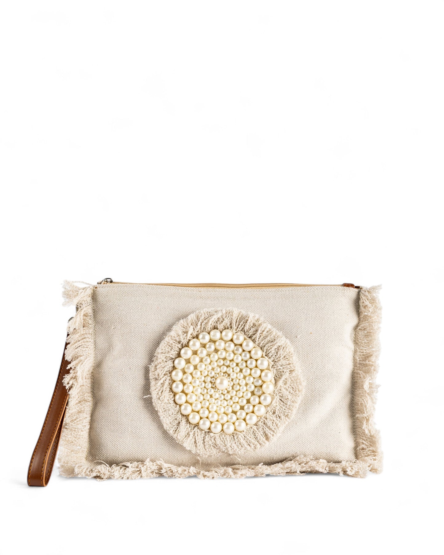 Perlaire Clutch - Creamy