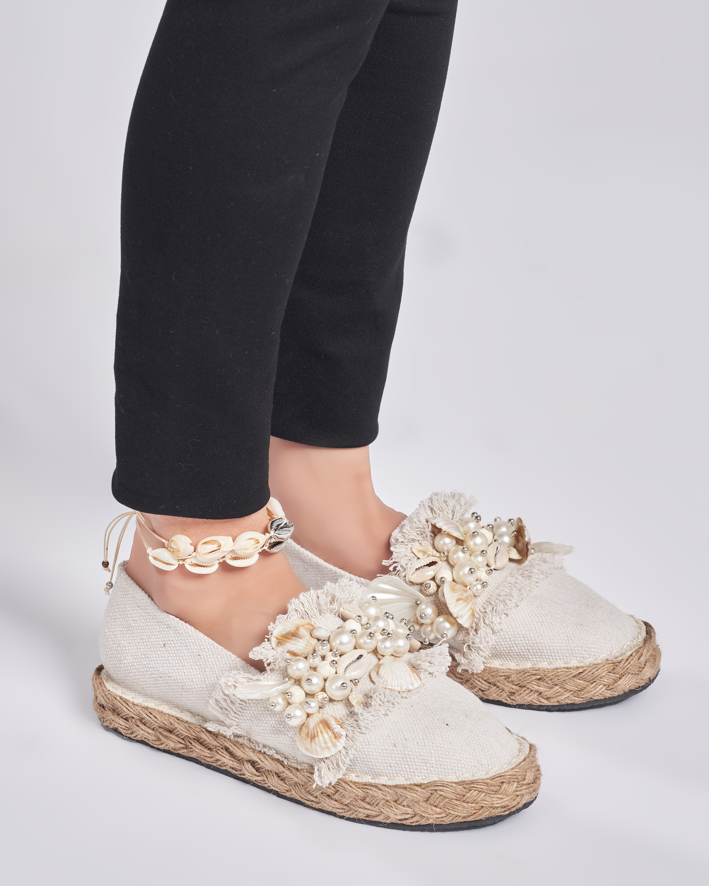 Coral way espadrilles- cream