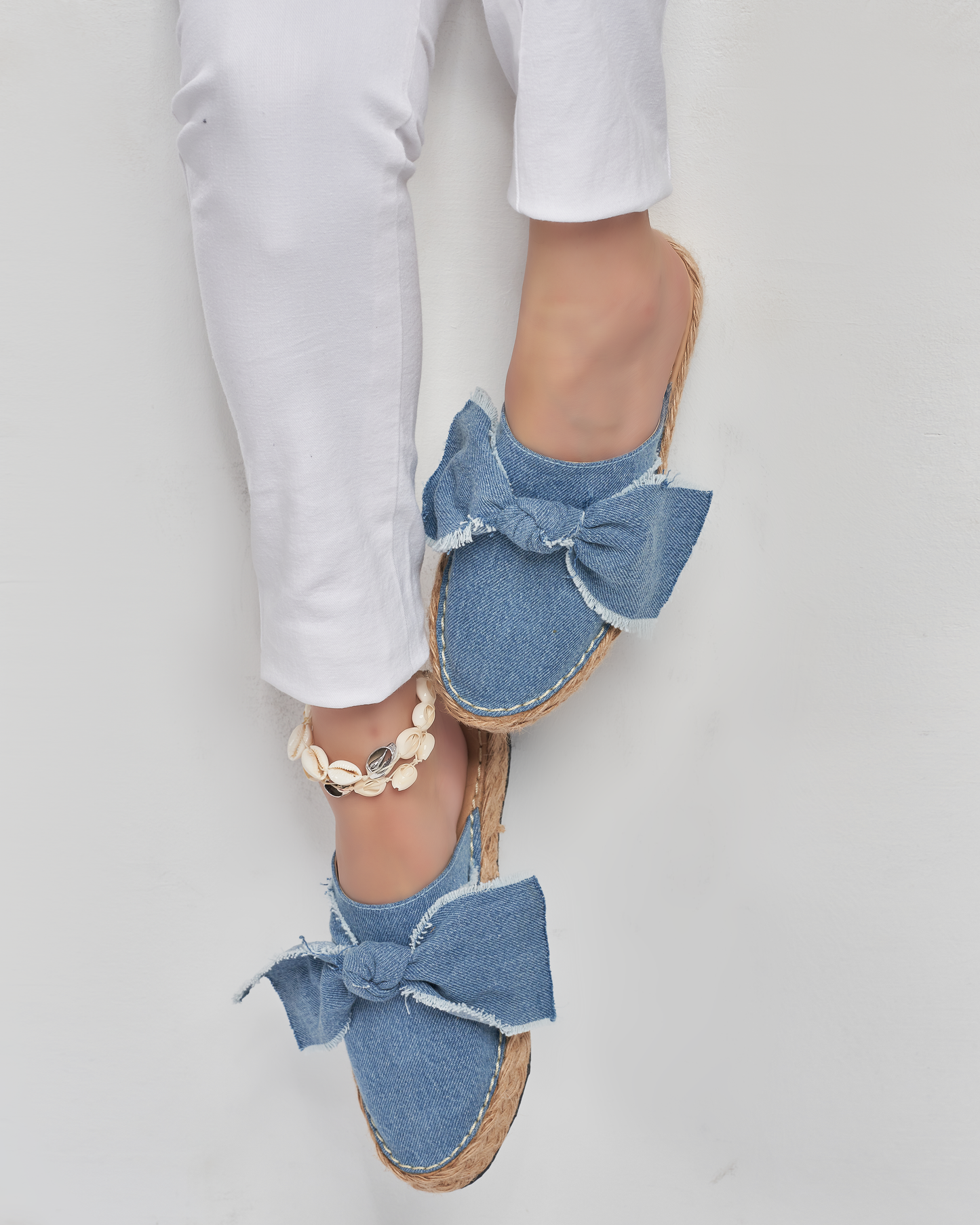 Blossom swirl mule