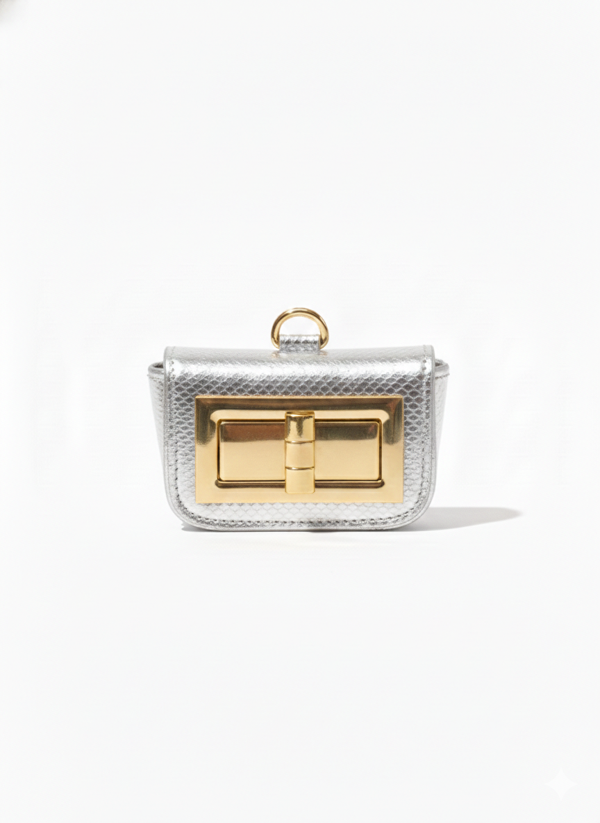 Cleo Mini Bag - Silver