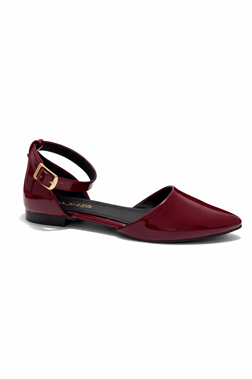 Celine Flats - Burgundy