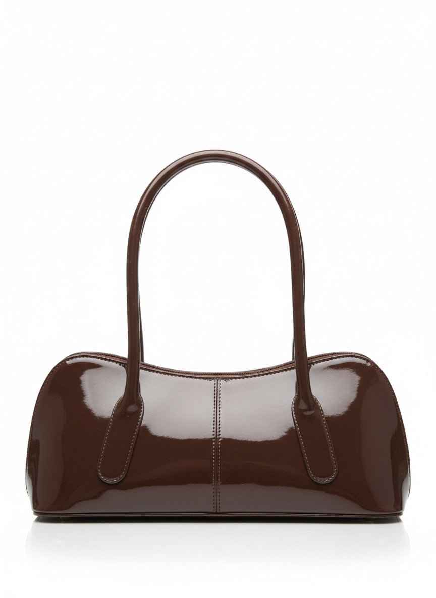 The Long Handle Bag - Brown