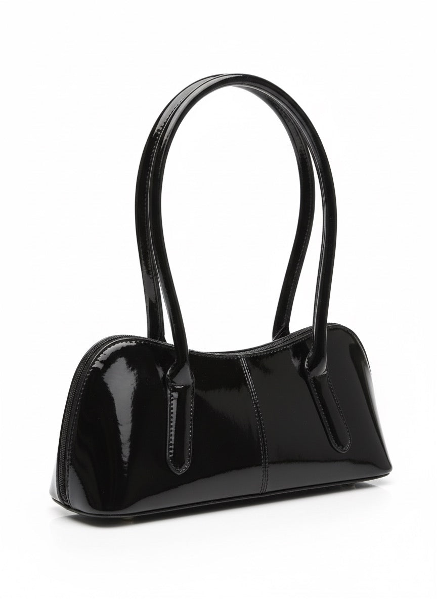 The Long Handle Bag - Black