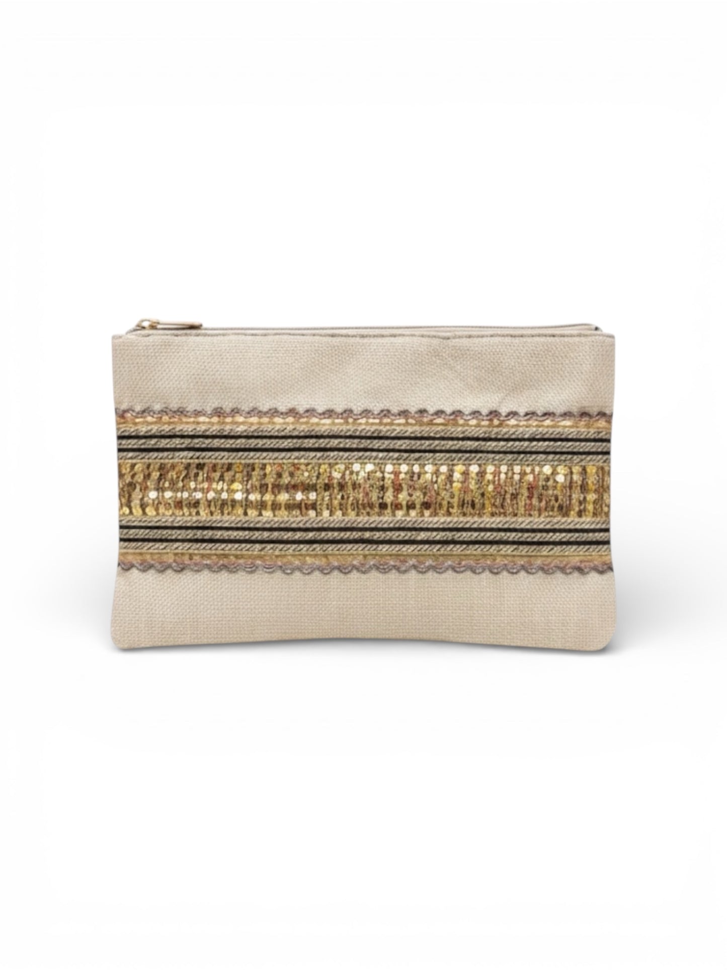 The Sahara Sand Clutch - Gold