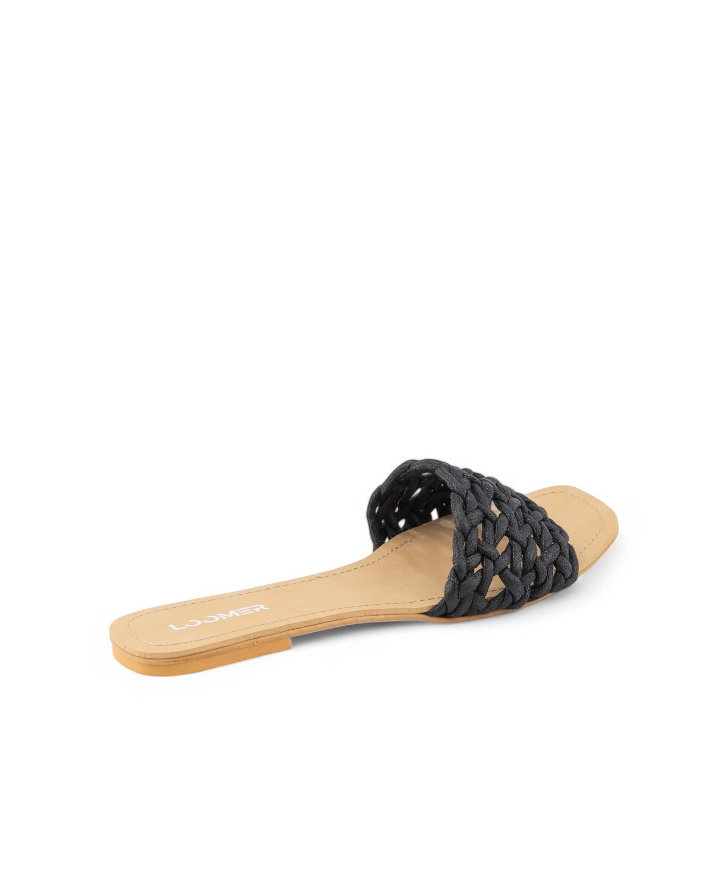 Braided Slides - Black