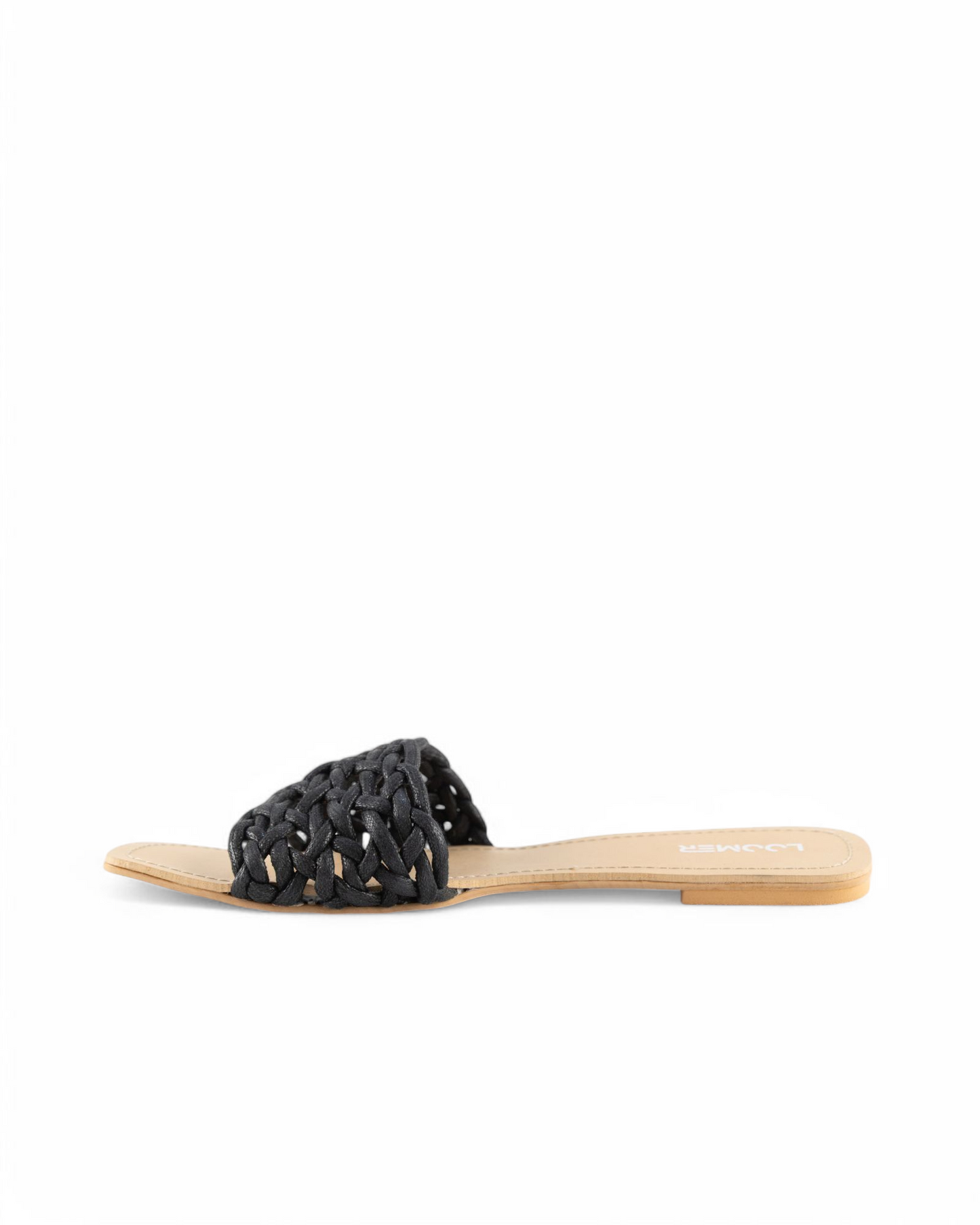Braided Slides - Black