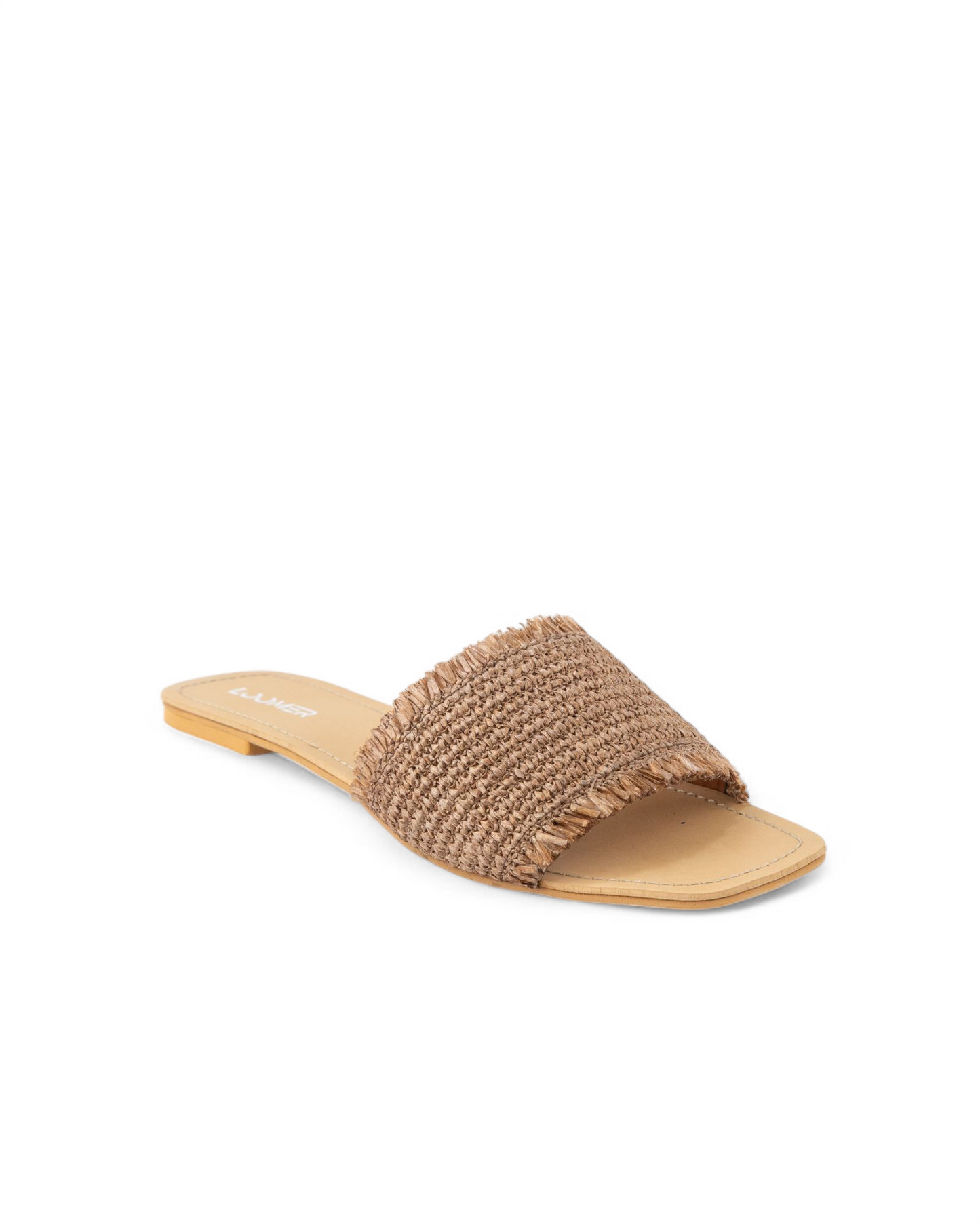 Raffia slides - Cafe