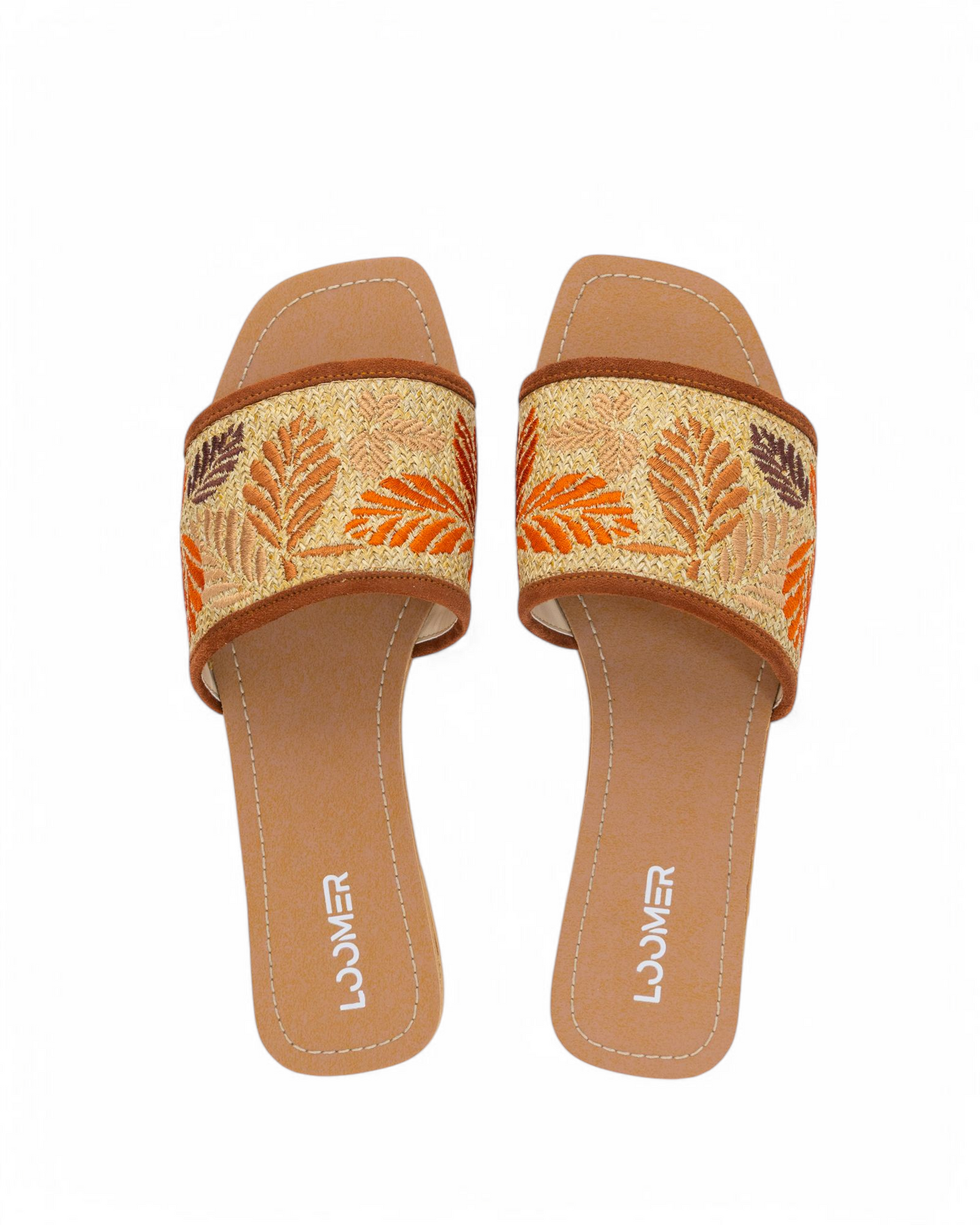 Leafline Slides - Orange