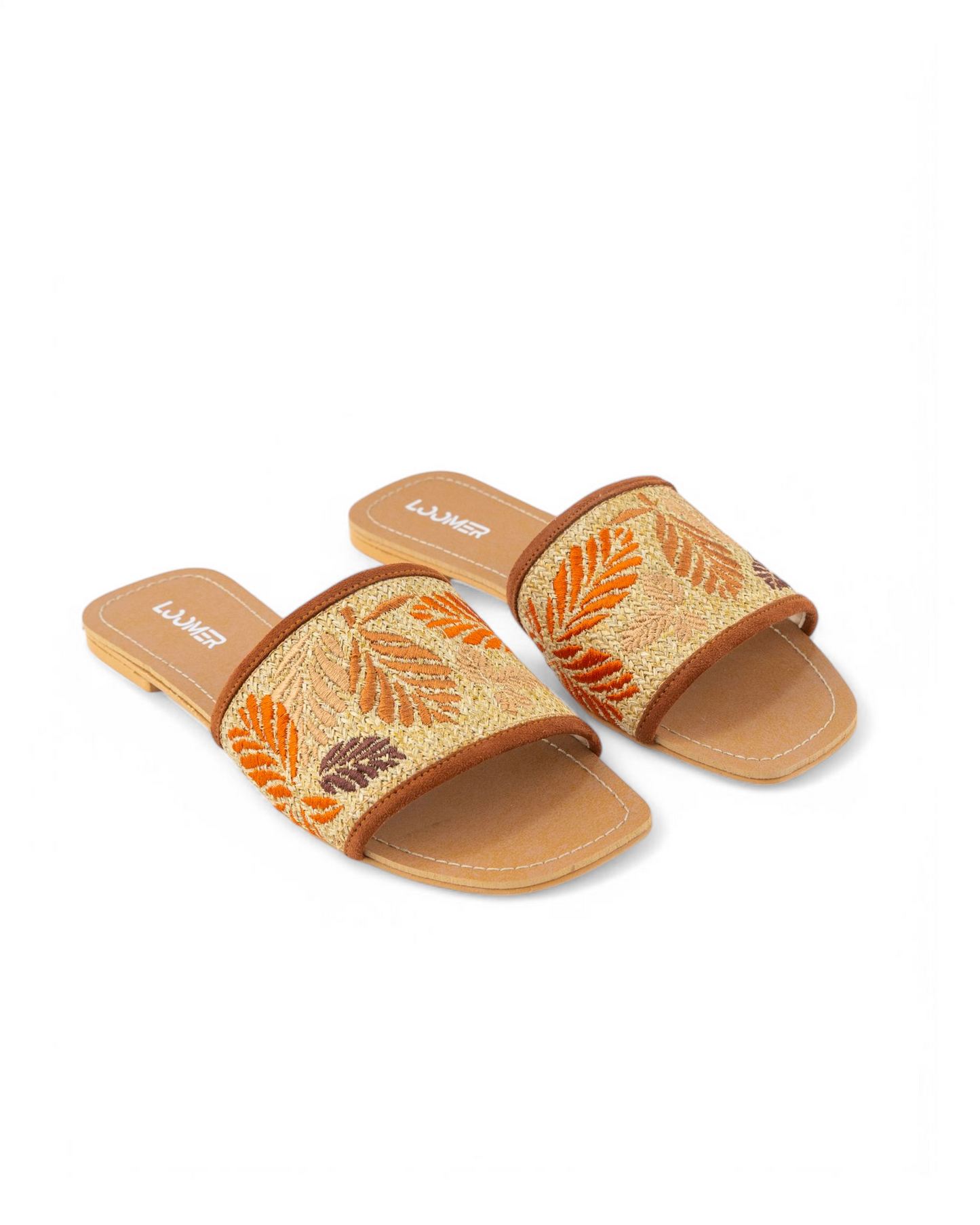 Leafline Slides - Orange