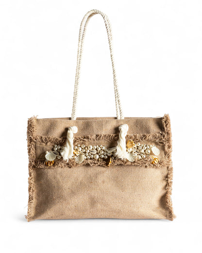 Coral way Tote bag - cafe