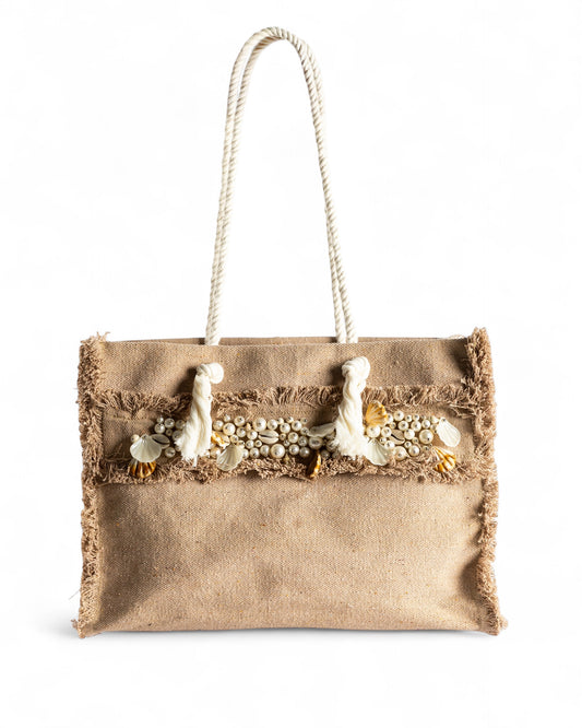 Coral way Tote bag - cafe