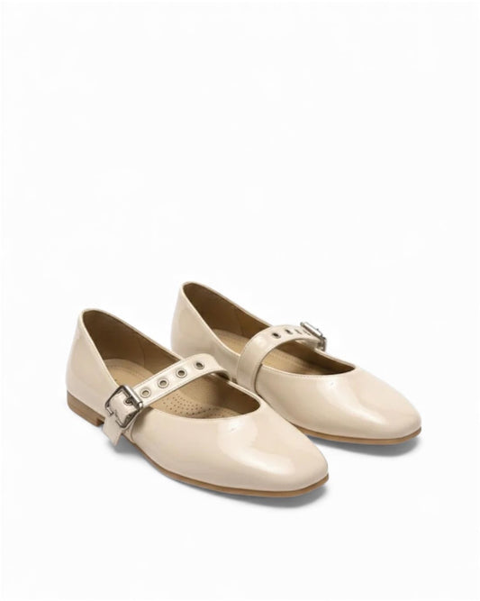 The Gloss Flats - Beige