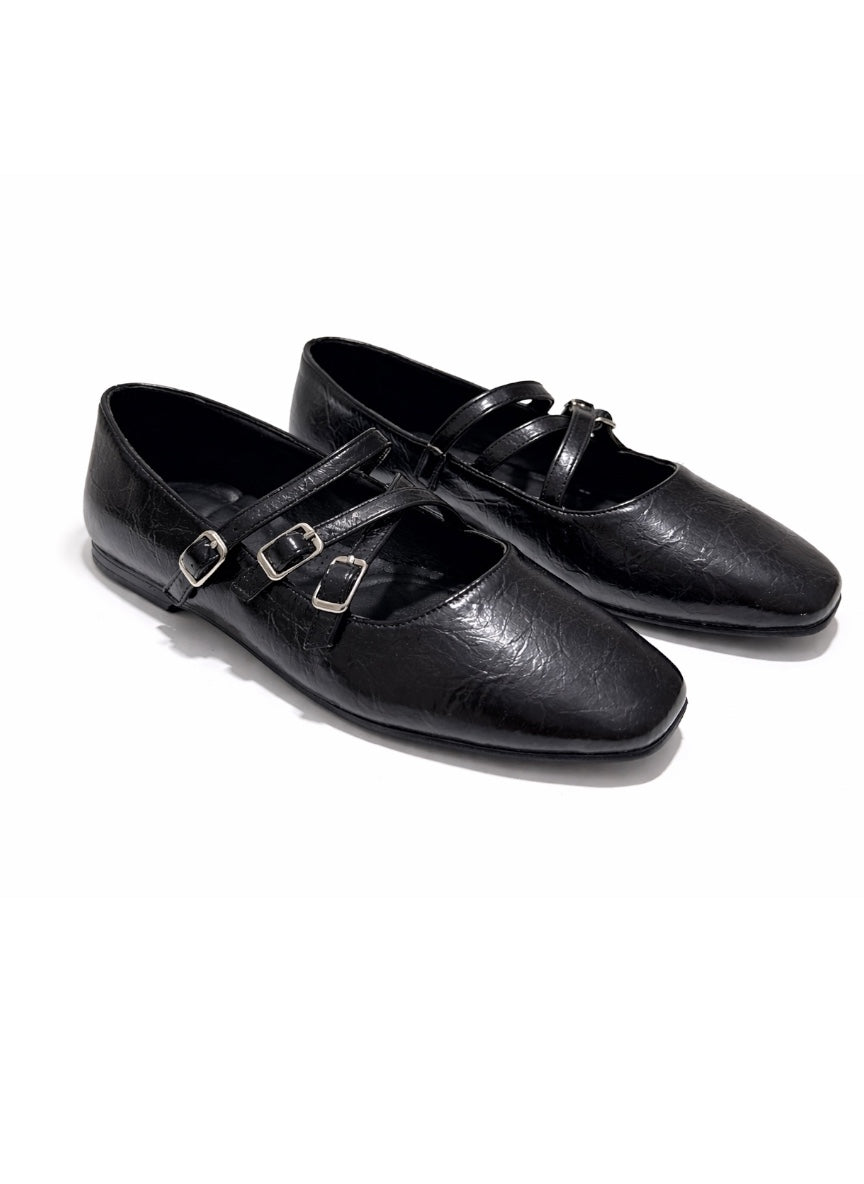 Mila Triple Strap - Black