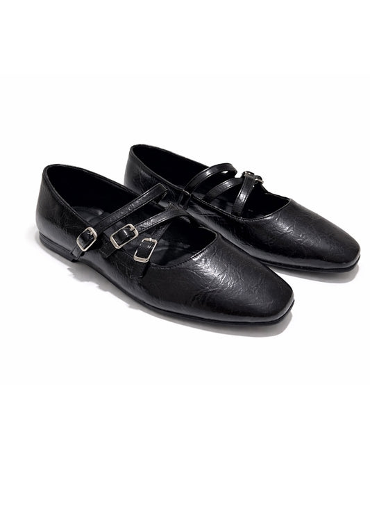 Mila Triple Strap - Black