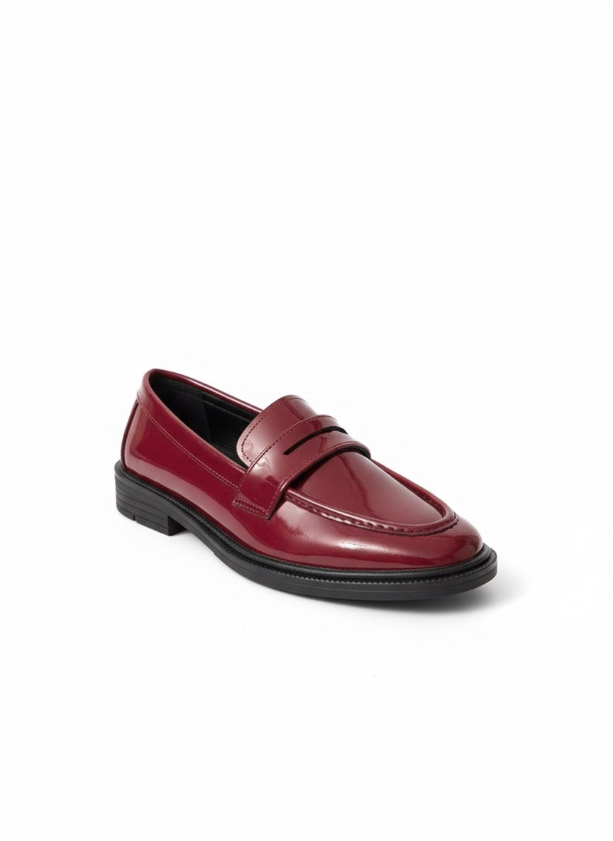 The Gloss Loafers - Burgundy