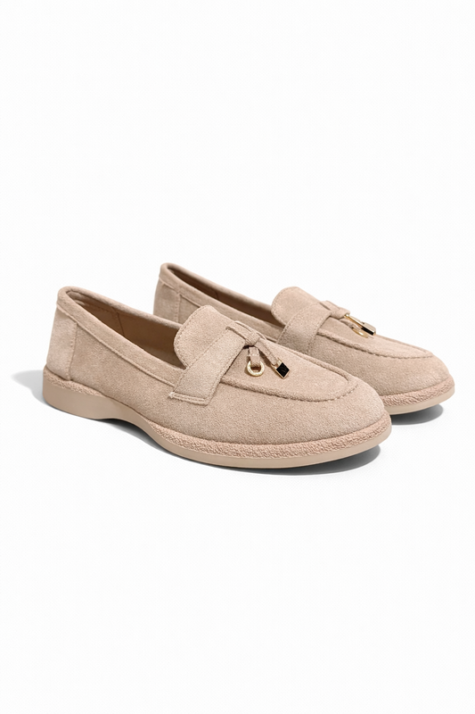 Soleil Loafers - Nude