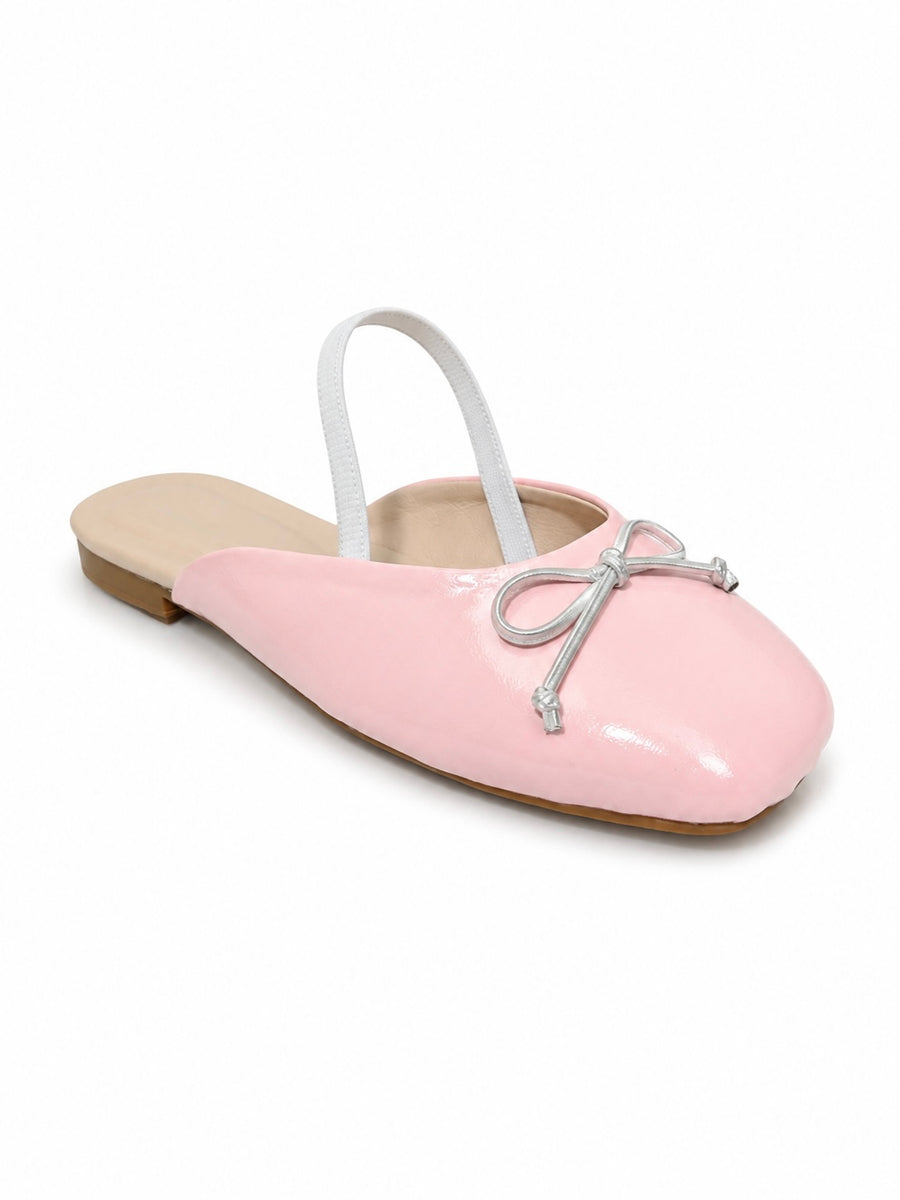 Bella Bow Mule - Pink