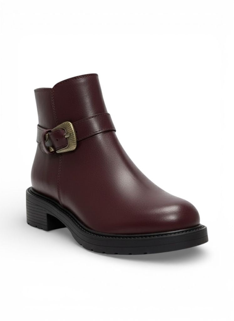 Vintage Boots - Burgundy