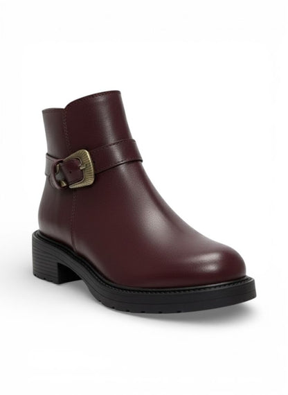 Vintage Boots - Burgundy