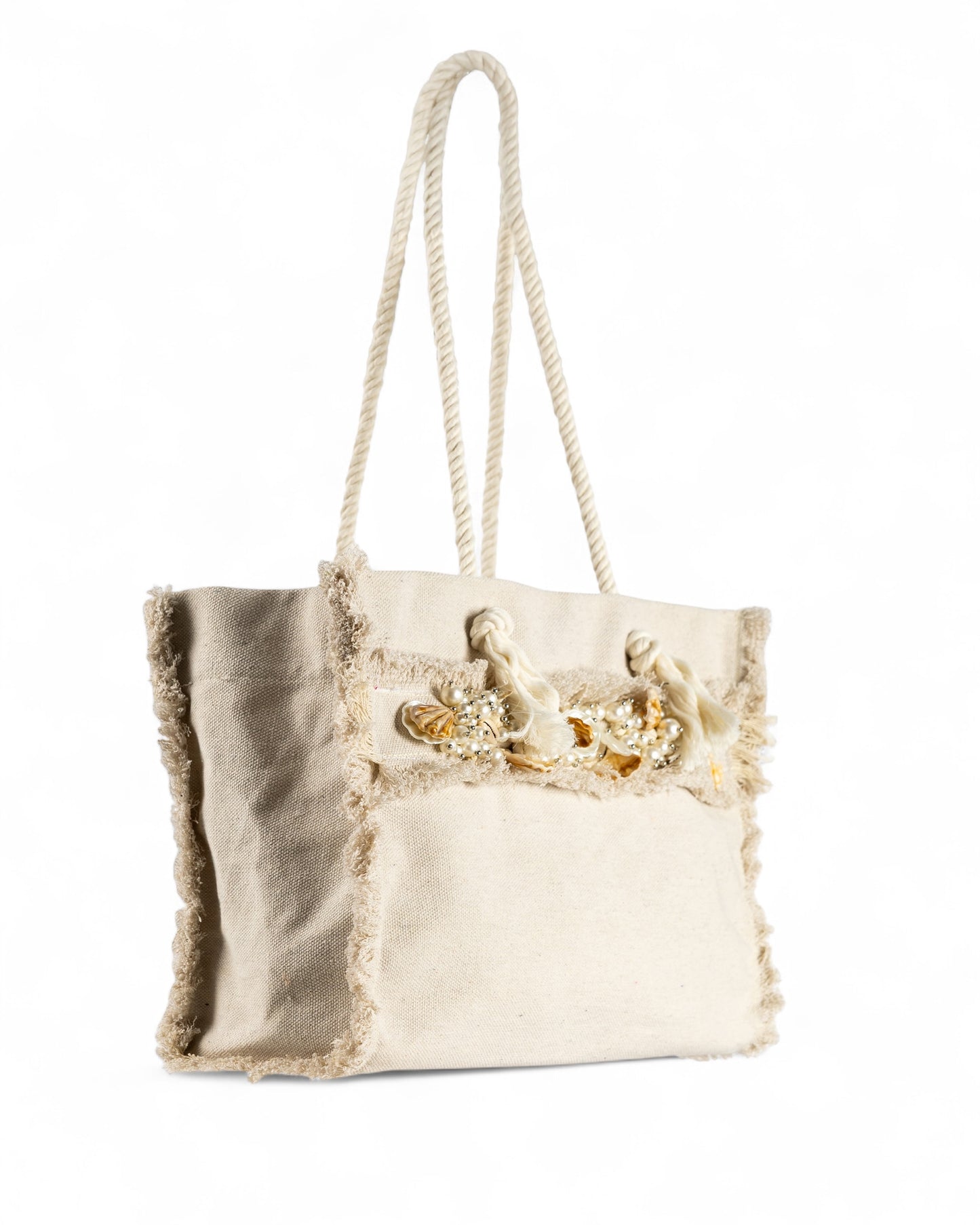 Coral way Tote bag - cream