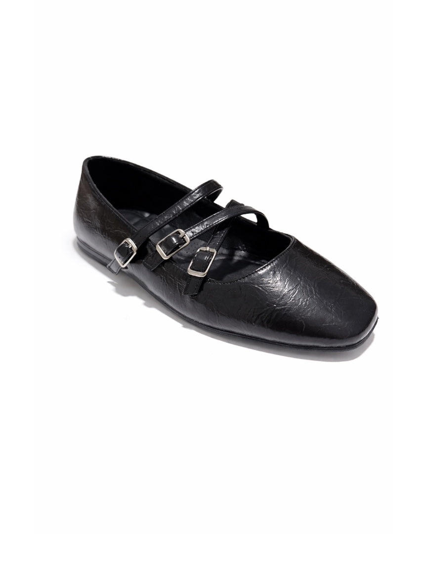 Mila Triple Strap - Black