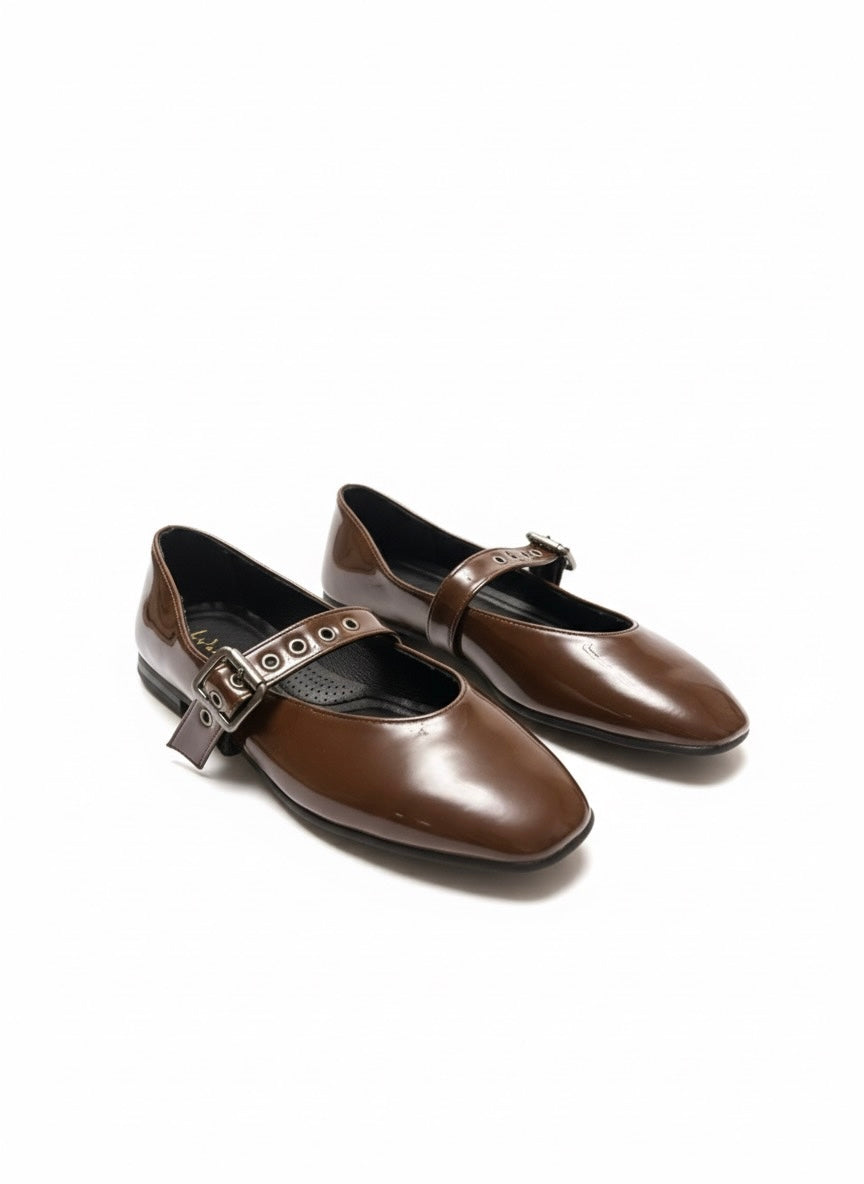 The Gloss Flats - Brown