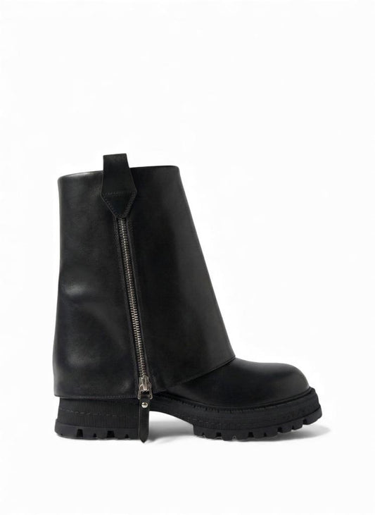 The Gaiter Boot - Black