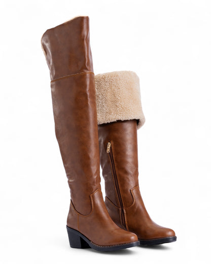 Over knee Havan Boots - Fur