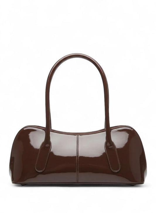 The Long Handle Bag - Brown