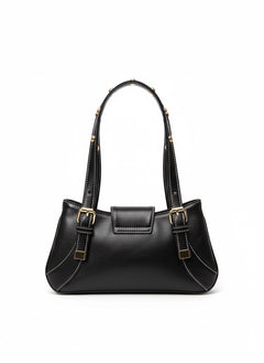 Aurelia Mini Buckle Shoulder Bag – Black