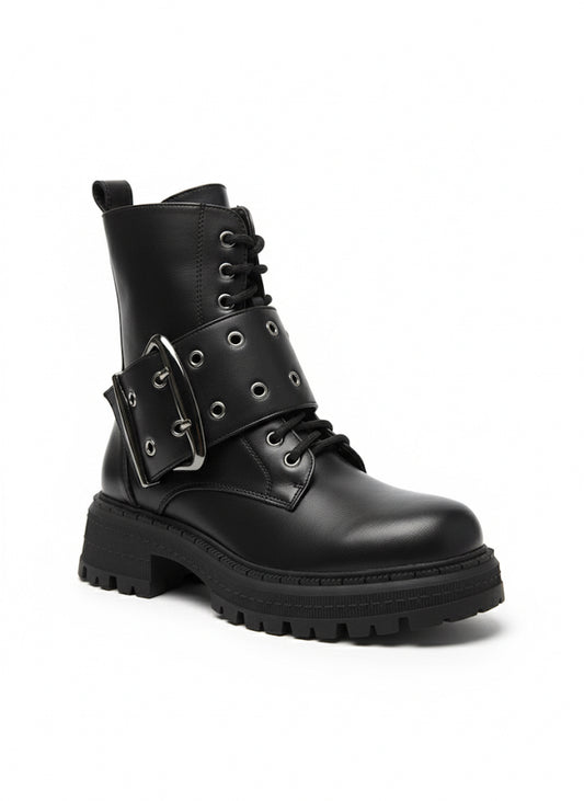 Ryder Combat Boots – Black