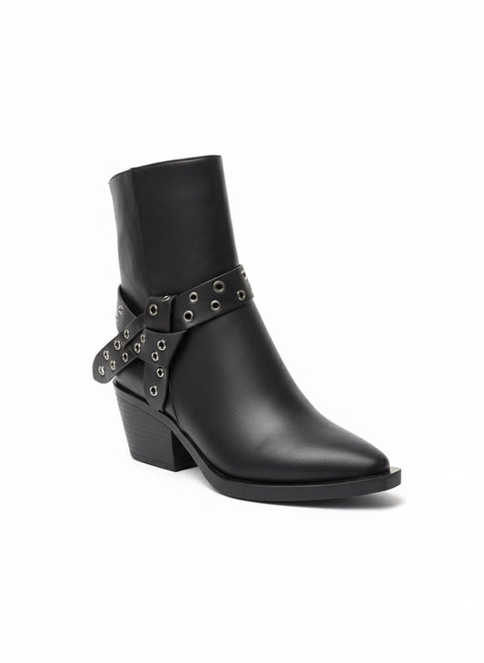 Mila Ankle Boots – Black