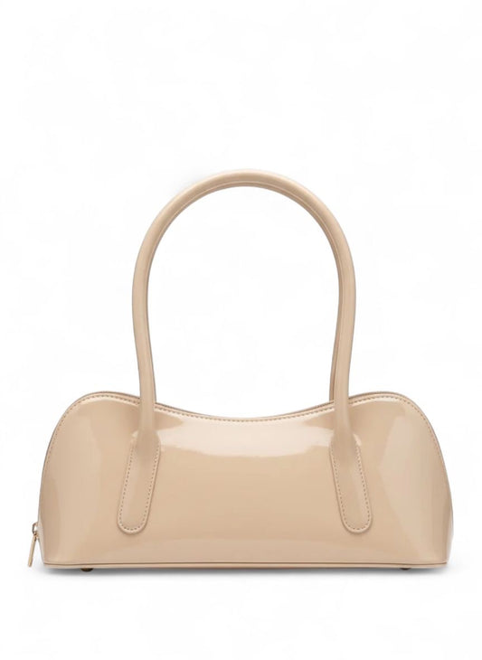 The Long Handle Bag - Beige