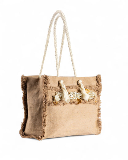 Coral way Tote bag - cafe
