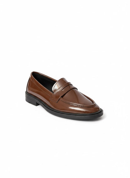 The Gloss Loafer - Chocolate Brown