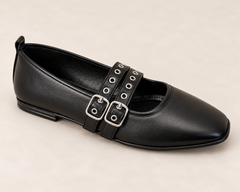 Mira Mary Janes – Black
