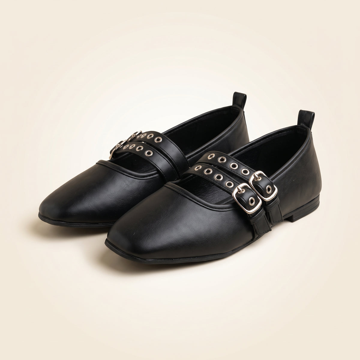Mira Mary Janes – Black