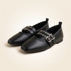 Mira Mary Janes – Black