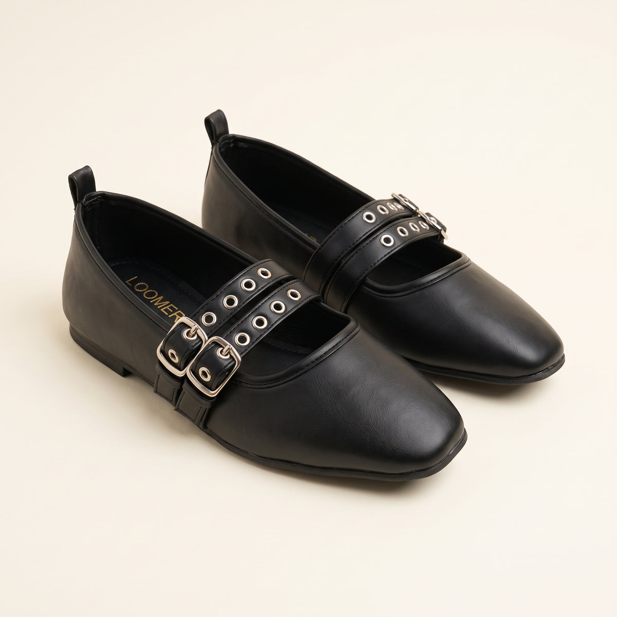Mira Mary Janes – Black