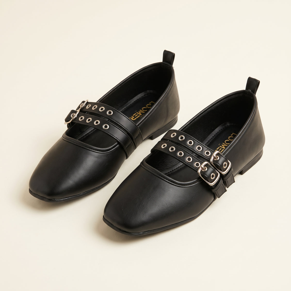 Mira Mary Janes – Black