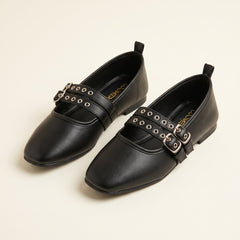 Mira Mary Janes – Black