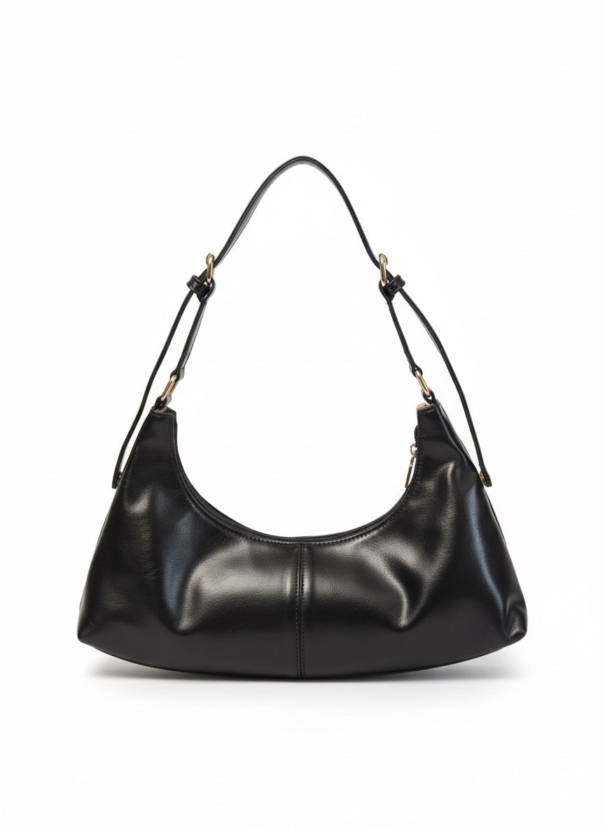 The Willow Shoulder Bag - Black