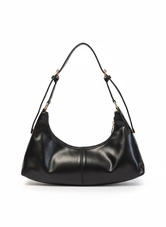 The Willow Shoulder Bag - Black